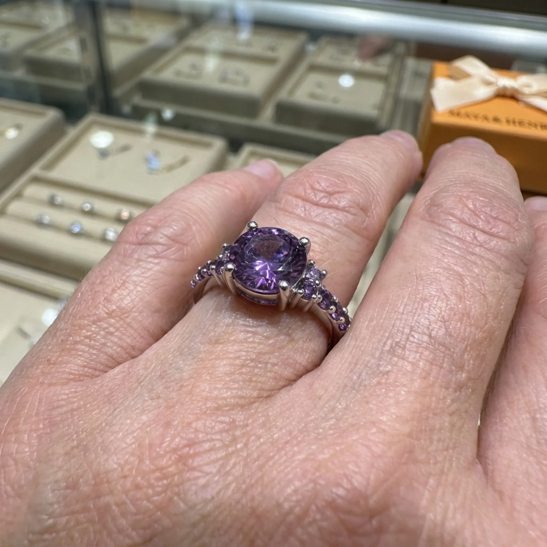Bague Celia Virelyn | Or Blanc