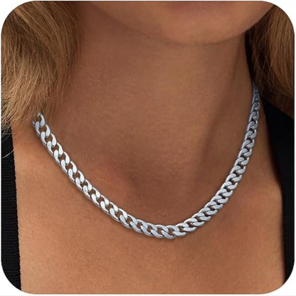 Collier en Maillons Cubains Épais | Or