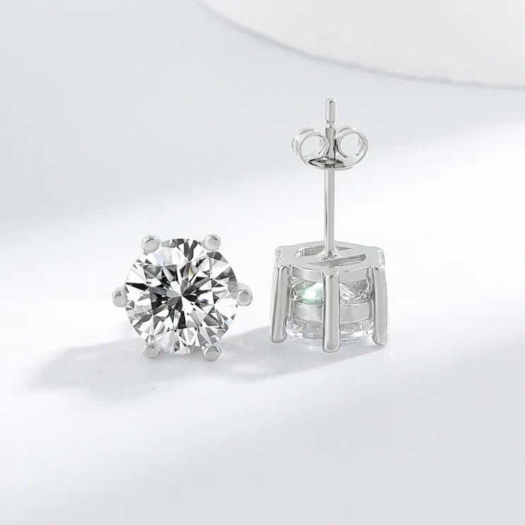 Boucles d'oreilles Tera | Or Blanc