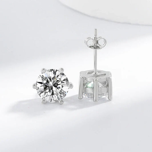 Boucles d'oreilles Tera | Or Blanc