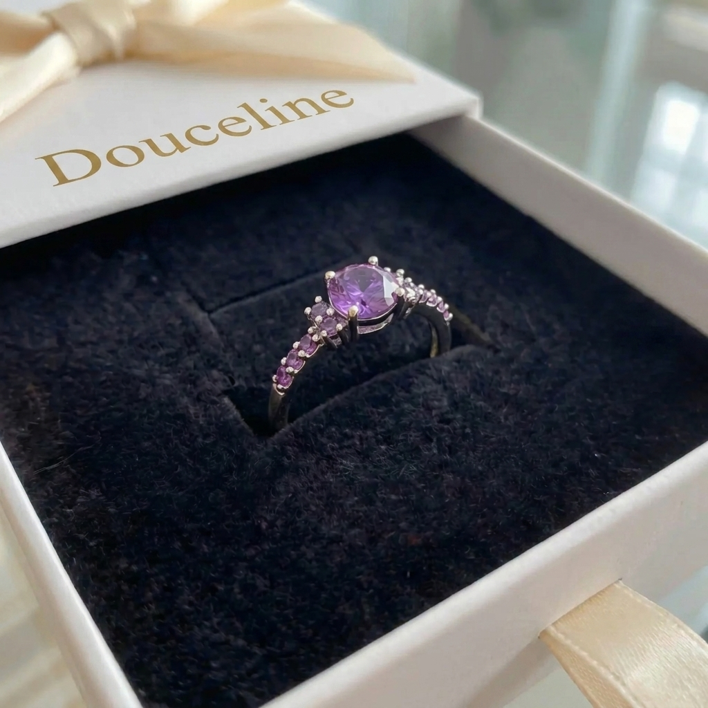 Bague Celia Virelyn Or Blanc - Douceline