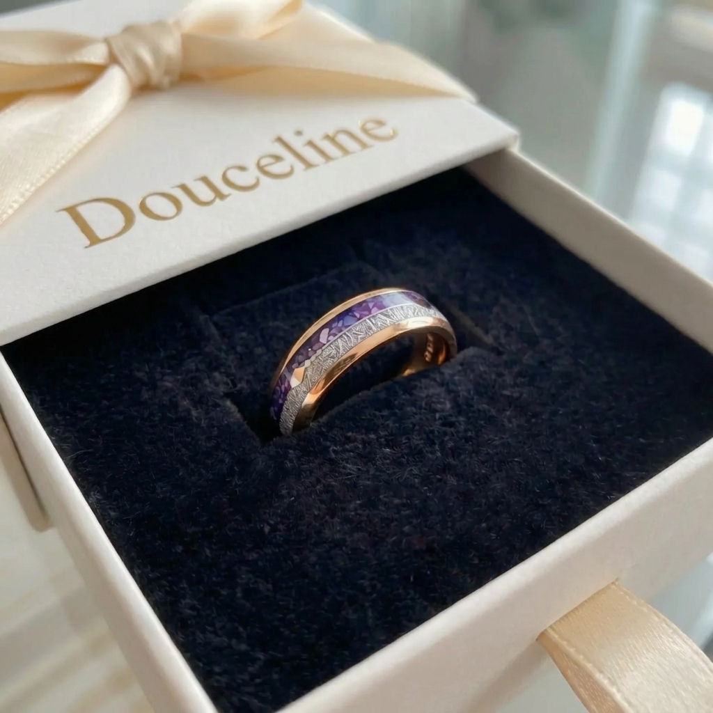Bague Amelys Harmony Or Rose - Douceline